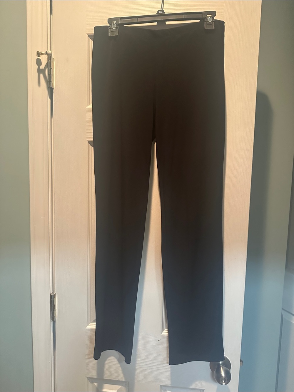 CLARA SUNWOO Black Straight Leg Pants